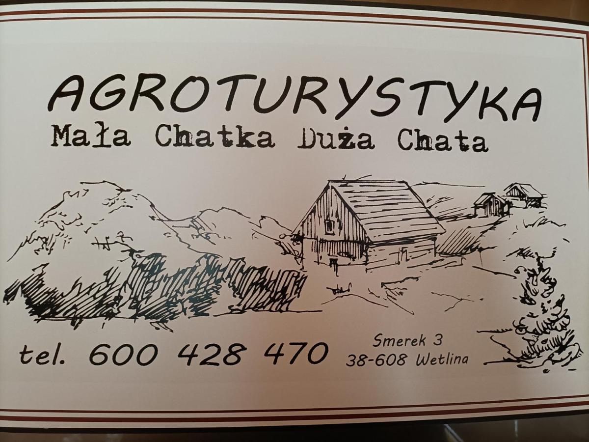 Mala Chatka Wetlina Eksteriør bilde